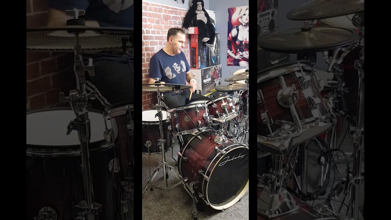 Jobeky Drum Kit in Ebony Fade