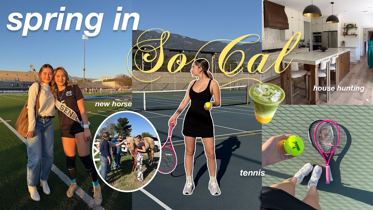 a weekend in my life *spring is coming* | my new horse, senior night, house hunting