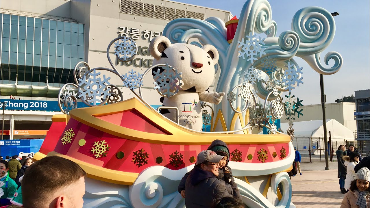 Olympic Parade at PyeongChang Winter Olympics 2018 - unedited