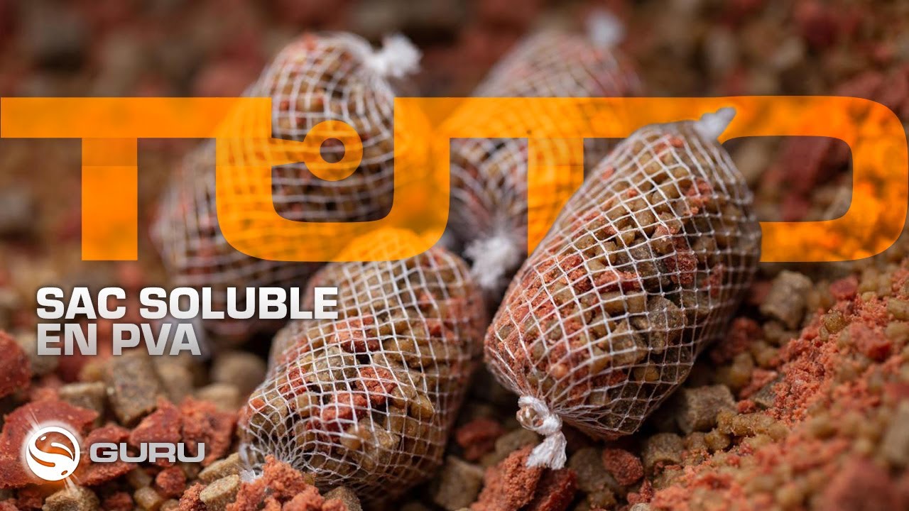 Pêche au feeder avec un sac soluble PVA