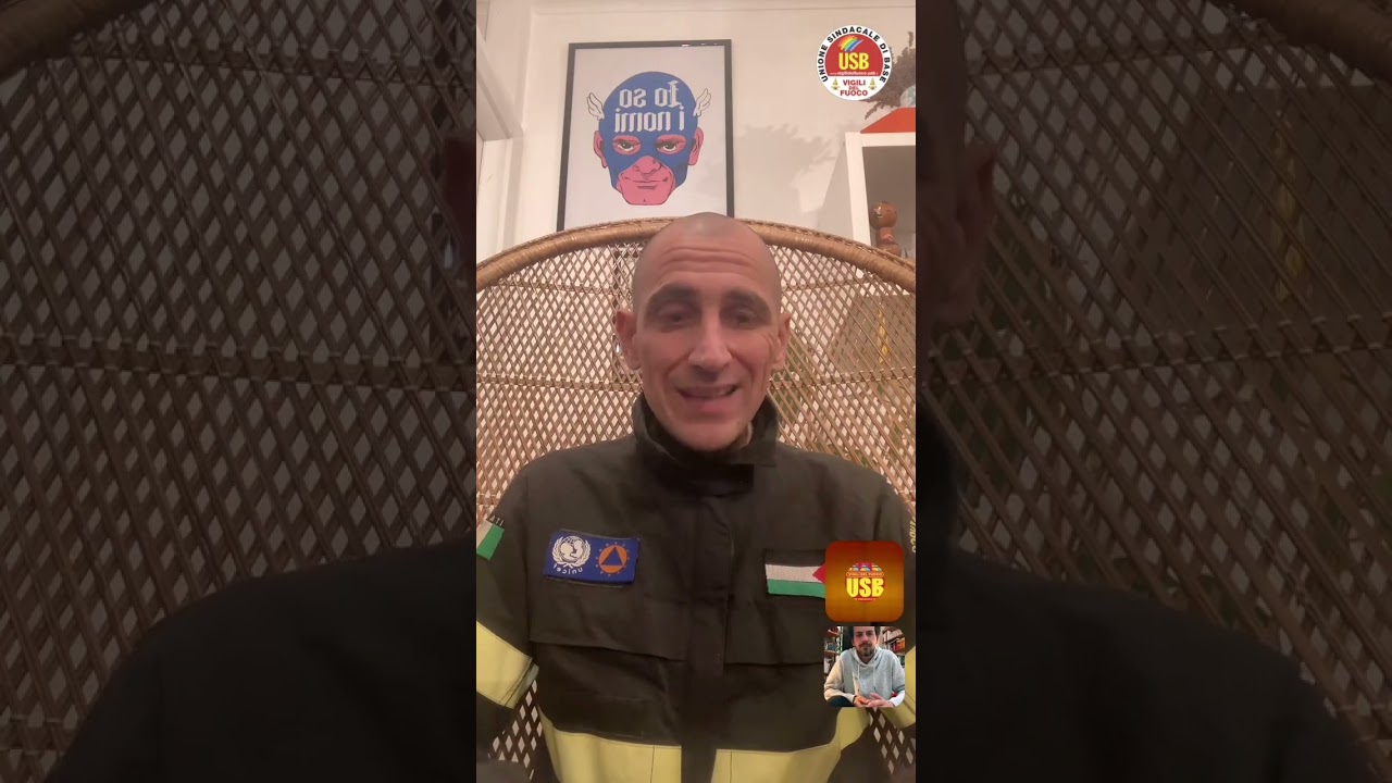 Intervista di Lorenzo D'Agostino ai membri del  coordinamento e consiglio nazionale USB VVF.