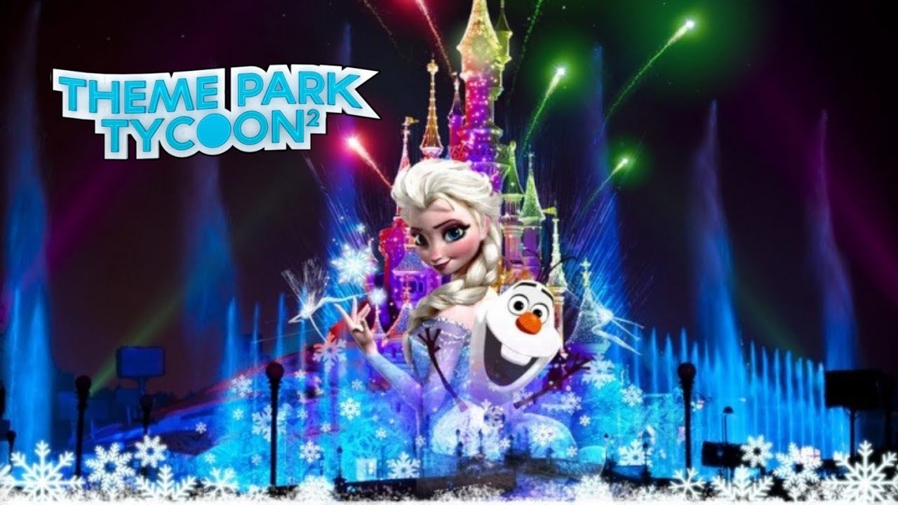 Winter Dreams Disneyland paris 4k | Theme park tycoon 2