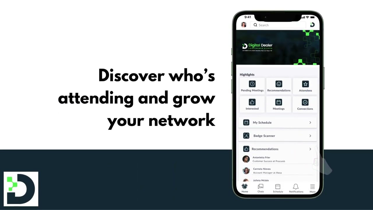 Digital Dealer Conference & Expo 2025 Mobile App Exhibitor