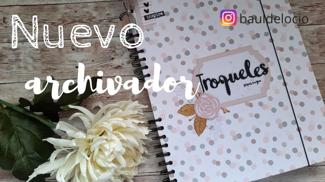 ✂️ MI NUEVO ARCHIVADOR DE TROQUELES ✂️ SCRAPBOOKING