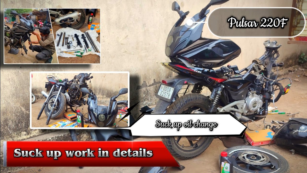 Sock observer : Repairing the Pulser 220F Motorcycle @desiremotovlog