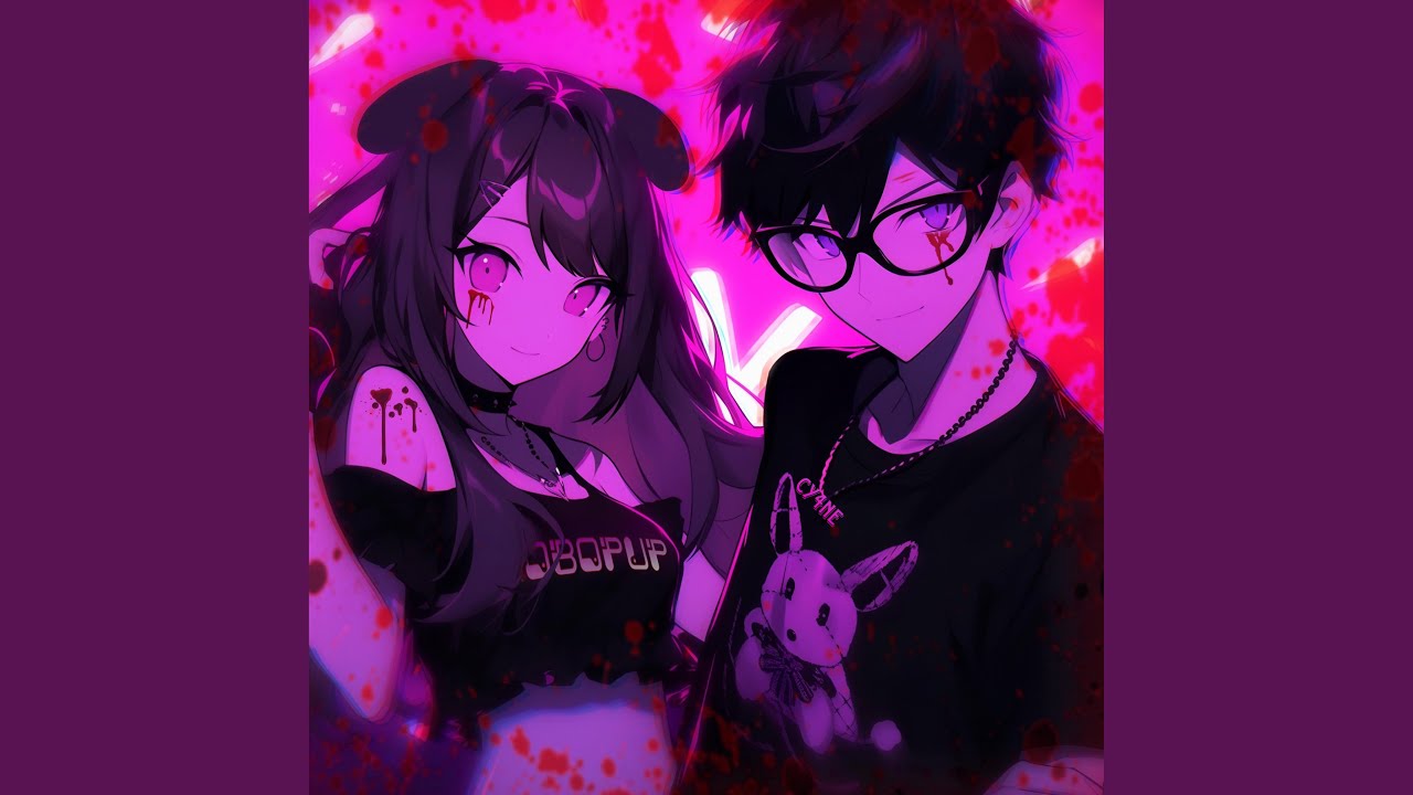covered in blood