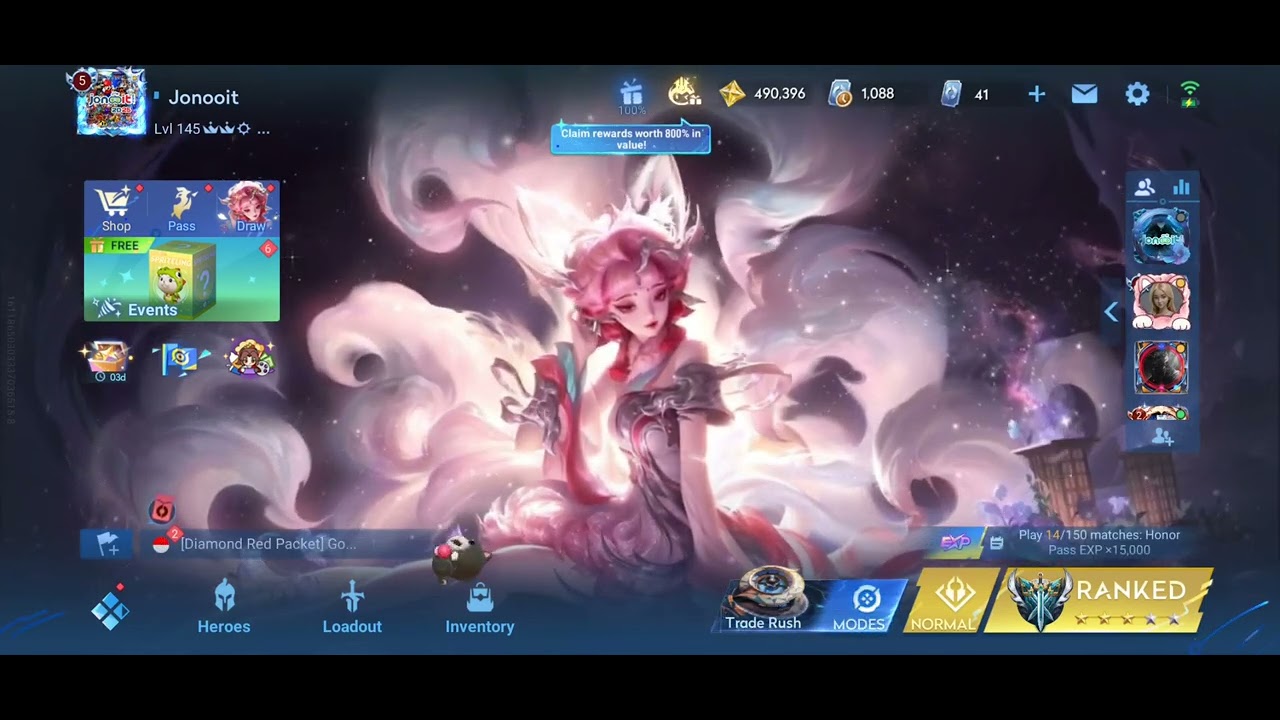 Honor of Kings OST - 'Home Lobby #64 Nine Tailed Fox Daji' Music Soundtrack