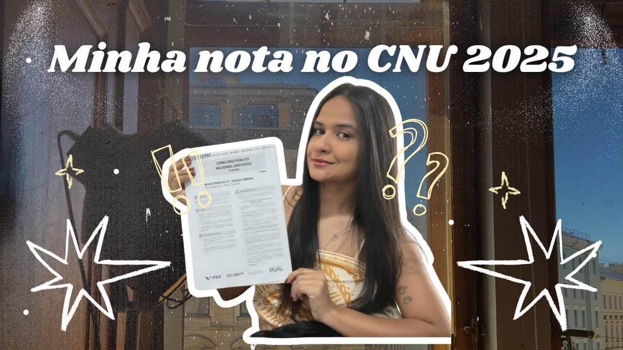 Meu resultado preliminar no CNU 2