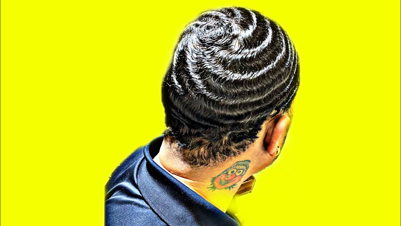 THE BEST WAY TO BRUSH YOUR 360 WAVES FOR BEGINNERS!!!!