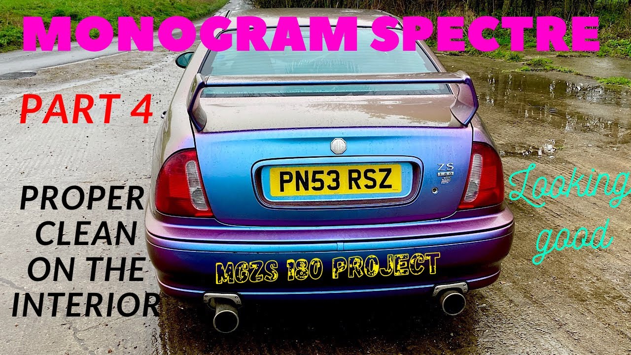ULTRA RARE MONOGRAM MG ZS 180 | Part 4: How To Deep Clean A 23 Year Old Interior!