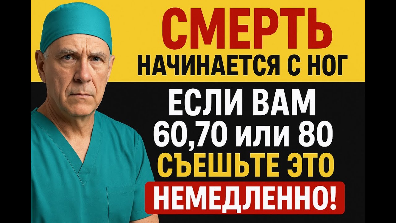 Ешьте это Каждое утро и Ваши ноги снова Станут Сильными как в 20 лет! Самые простые продукты