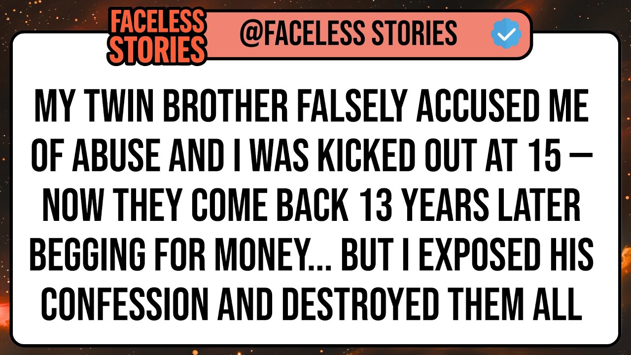 My Twin Brother FALSELY Accused Me of Abuse and I Was KICKED OUT at 15 — Now They Come Back 13 ...