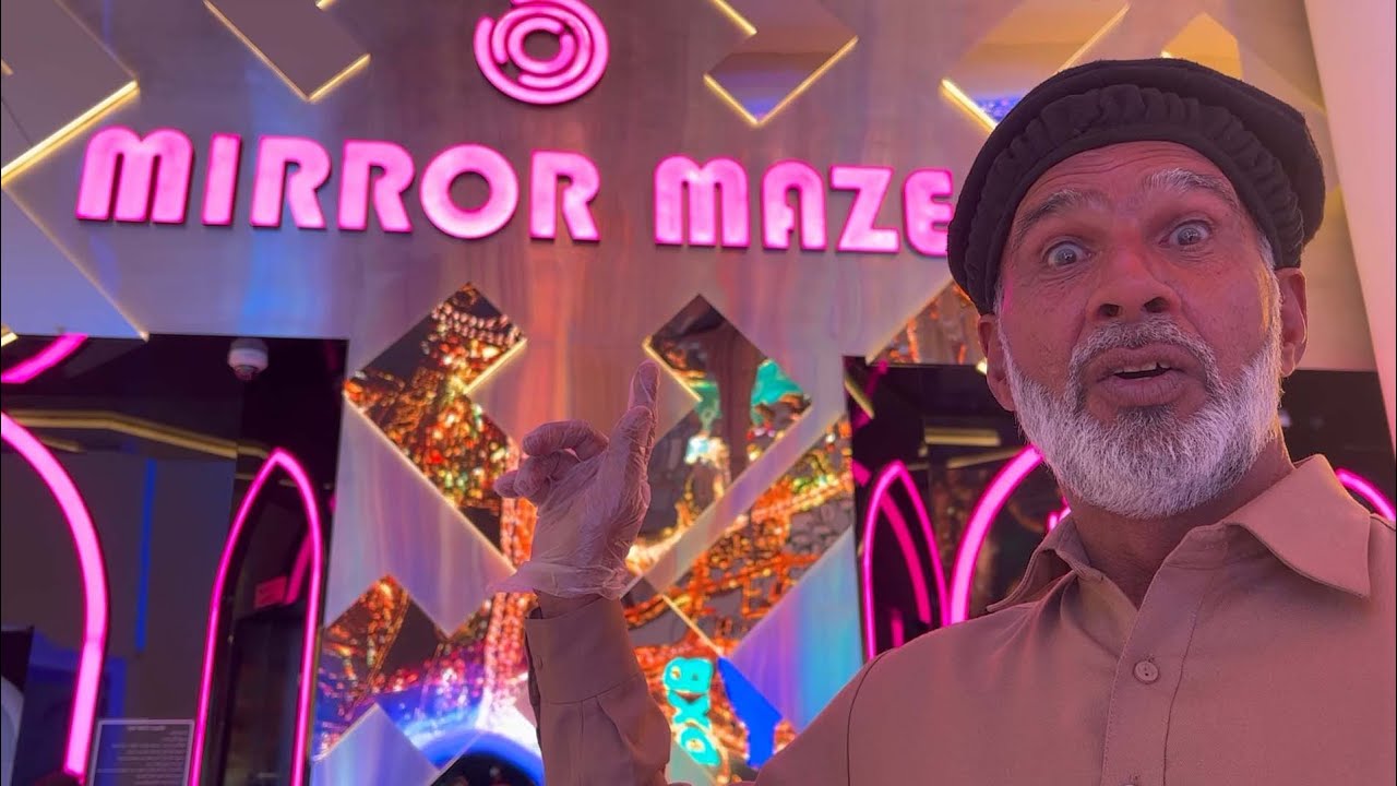 Villager's Reaction in the Mirror Maze