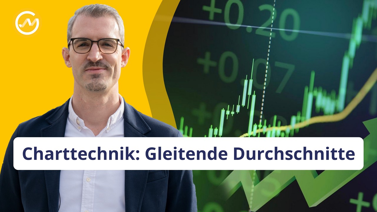 Charttechnik: Gleitende Durchschnitte verstehen und richtig anwenden
