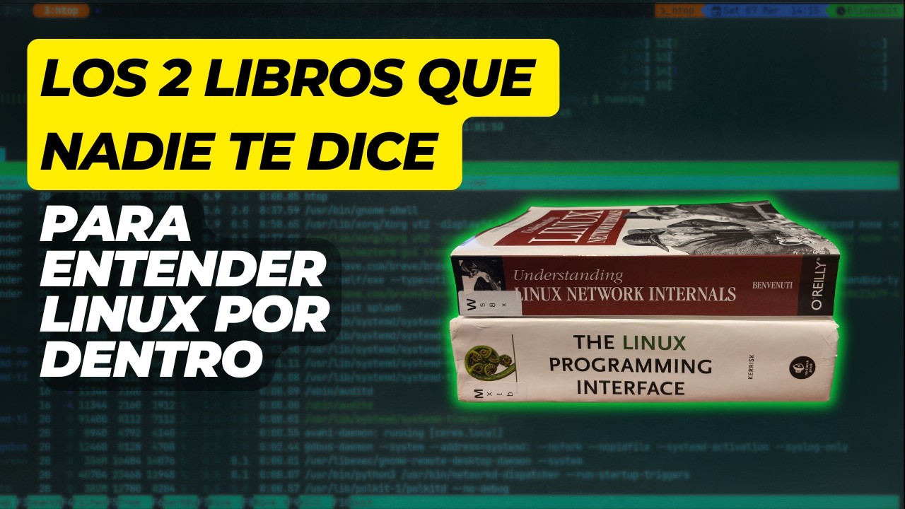 Dos libros esenciales para profundizar en Linux