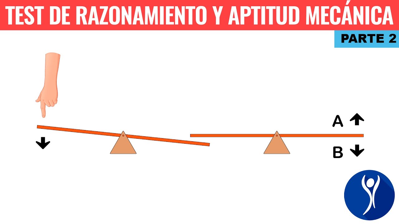 Supera los ✅ TEST DE APTITUD MECÁNICA. Con soluciones razonadas. (Parte 2) 40 preguntas