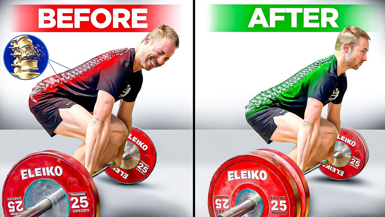 Болит спина при подъеме тяжестей? Вы совершаете эту ошибку.