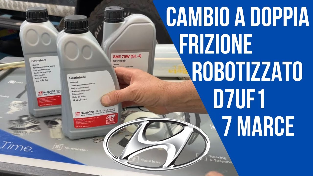 Hyundai Tucson sostituzione olio cambio #febi