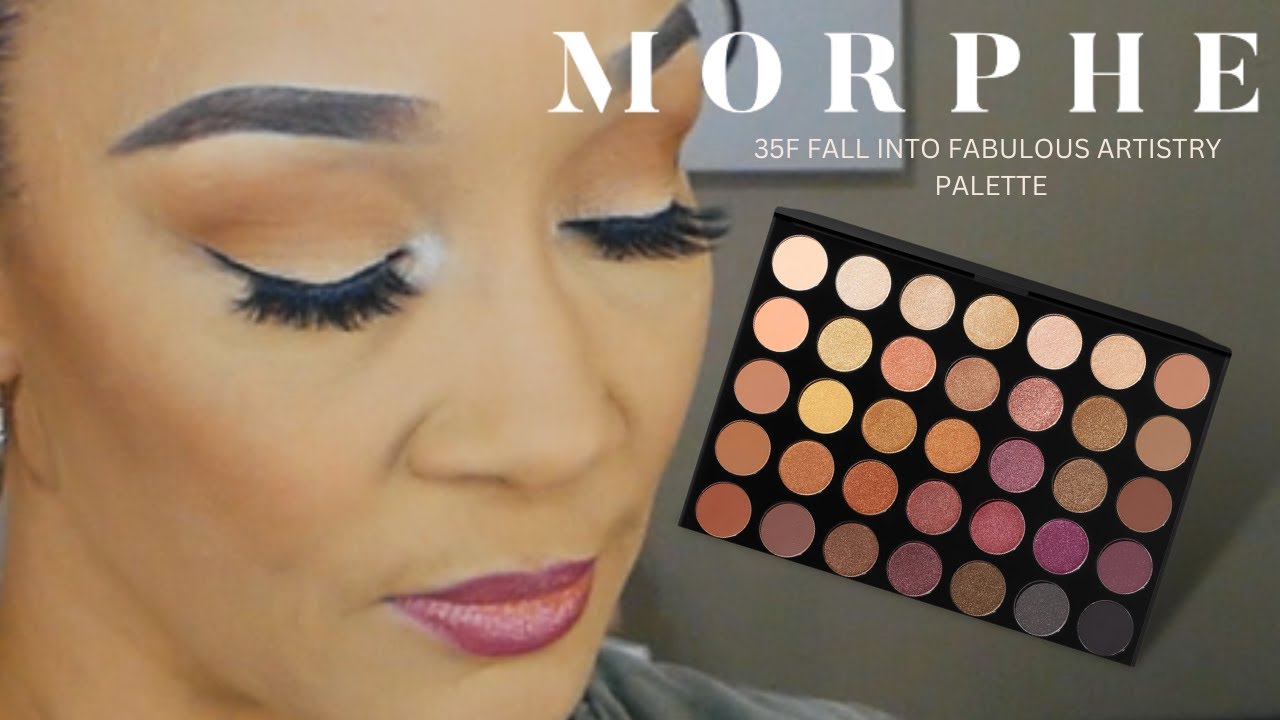 Morphe 35F Fall Into Frost Eyeshadow Tutorial | Michelle Lynn