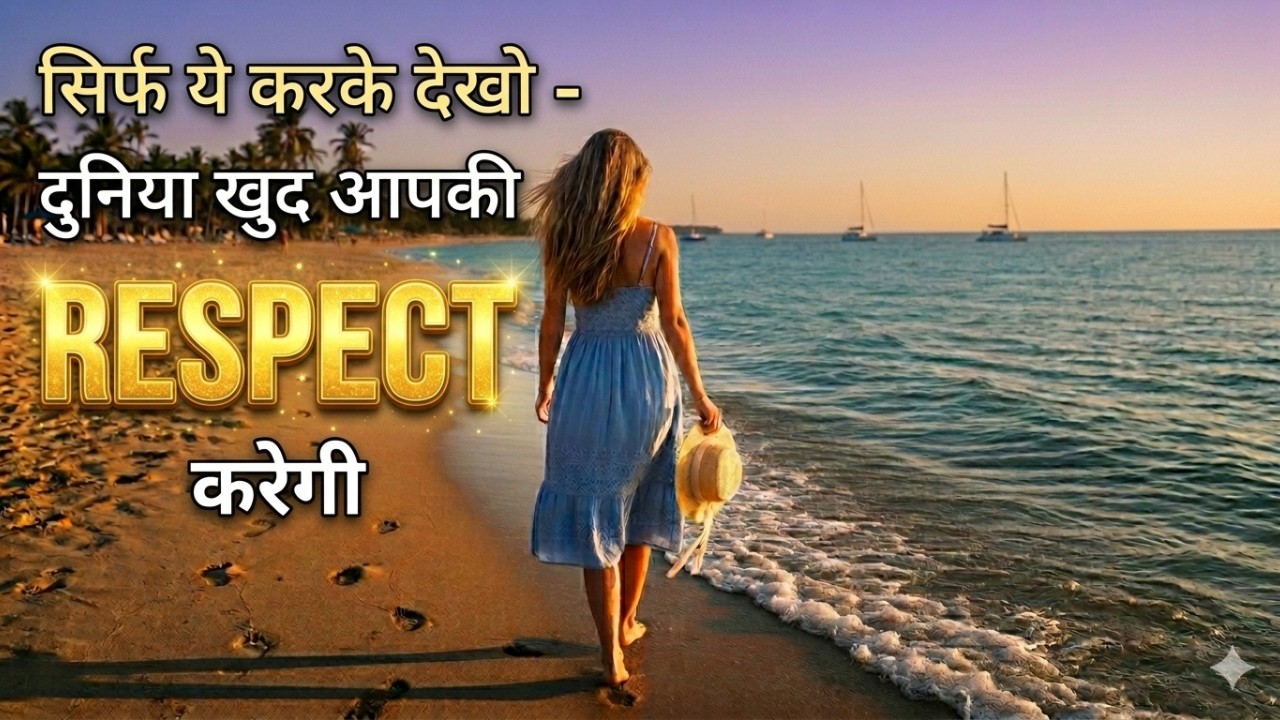 सिर्फ ये 3 आदतें बदलें, हर कोई आपकी Respect करेगा || Psychology of Respect