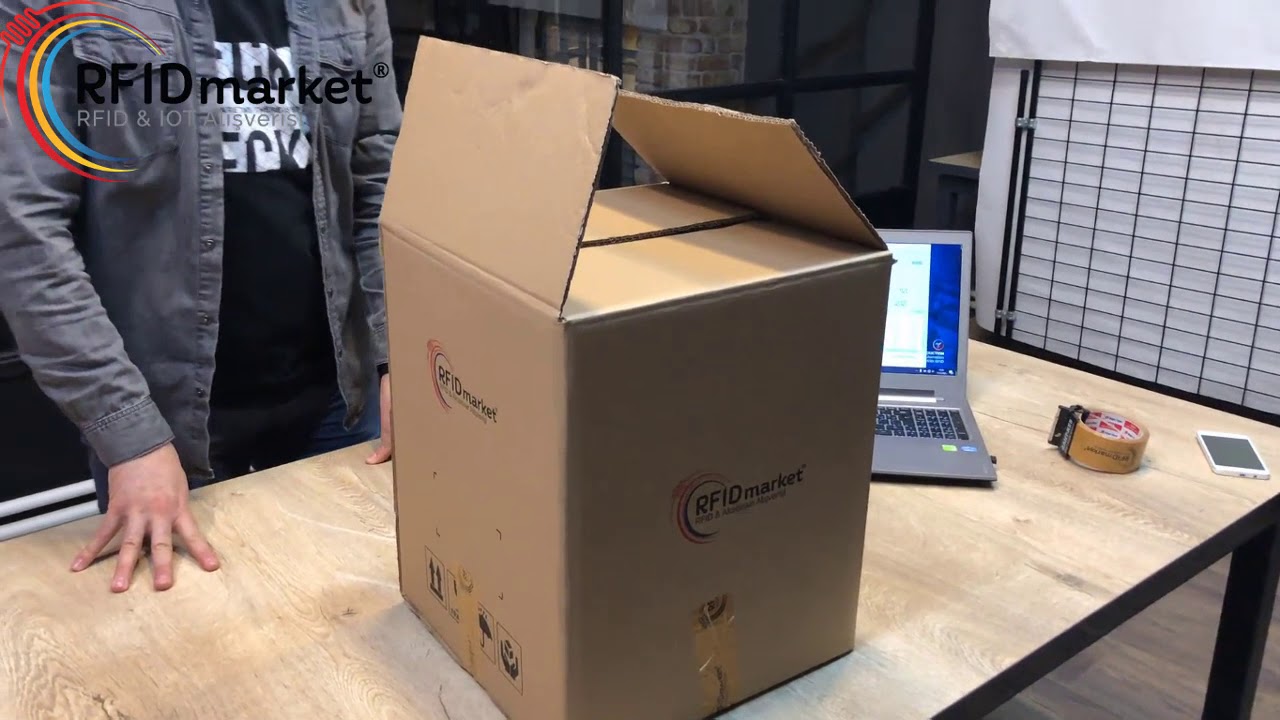RGR01/02 RFID Modül ile Çoklu Ürün Sayımı - RFID Etiket Okuma Testi