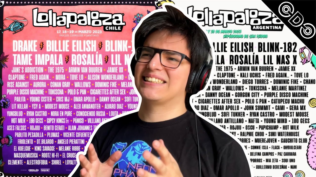 Mi Reacción a Lollapalooza Argentina & Chile 2023
