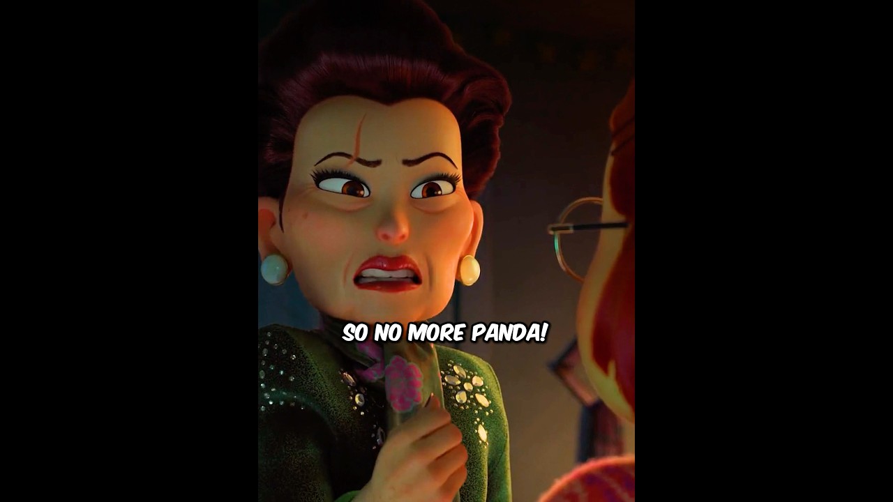 Grandma Wu WARNS Mei Mei! 😨 #shorts