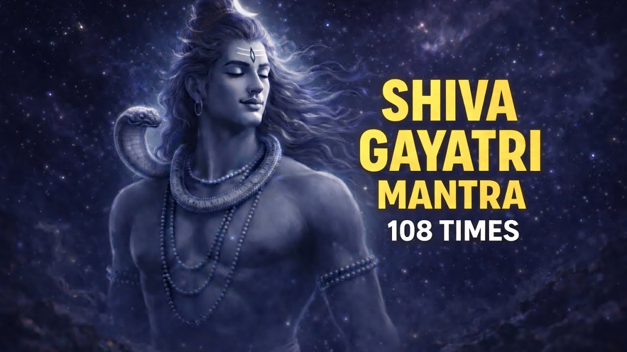 Shiva Gayatri Mantra 108 times | Provides Inner Peace and Protection #shiva #devotional