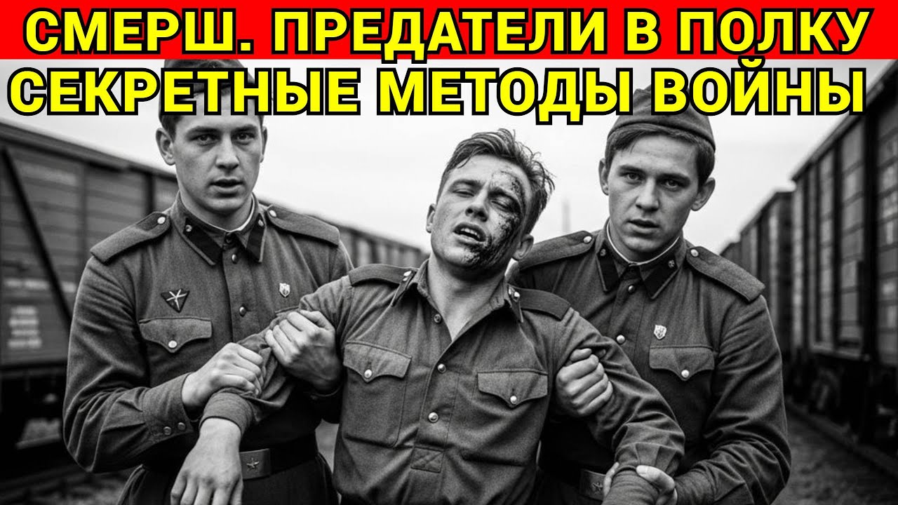 СМЕРШ: Драма Разведки. КАК СМЕРШ Вскрыл Роту НЕМЕЦКИХ Агентов в КРАСНОЙ Армии