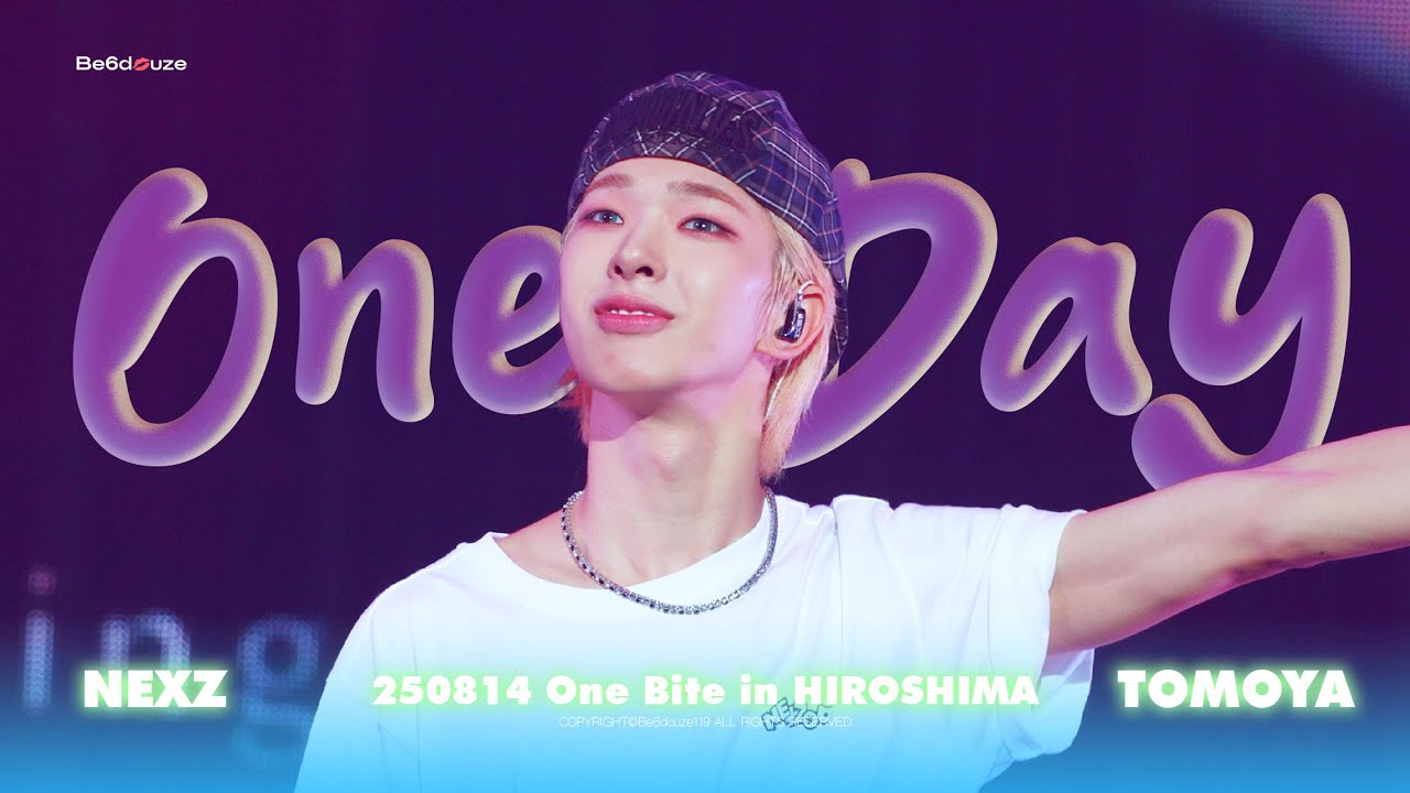 「NEXZ TOMOYA」250814 One Day 토모야 직캠 NEXZ LIVE TOUR 2025 