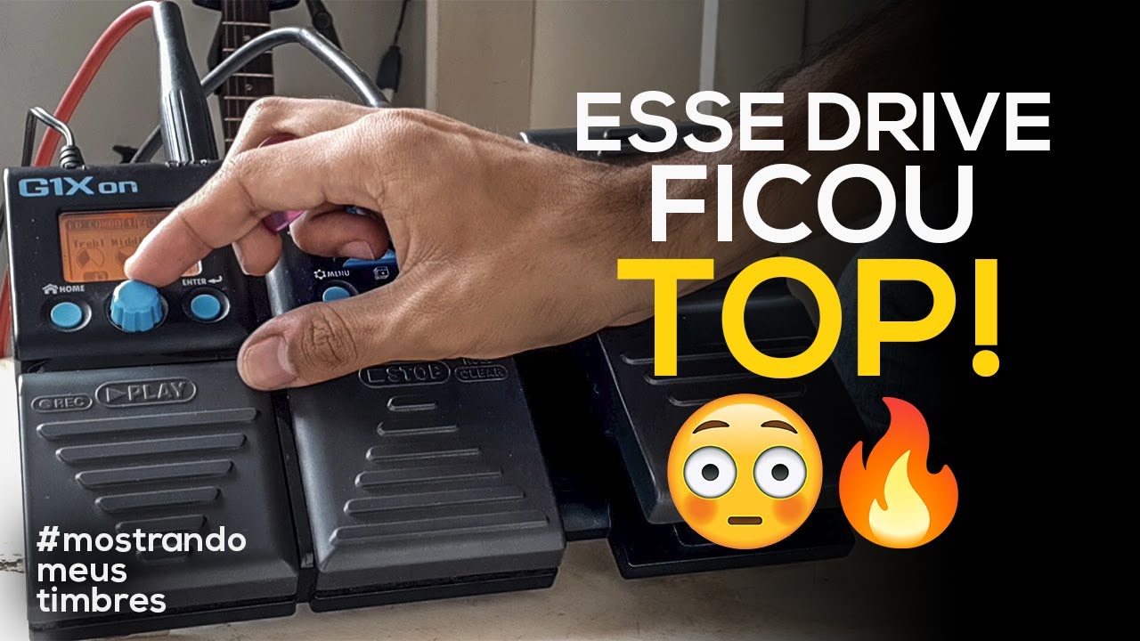 😳Olhem esse DRIVE para SOLO🔥 - Zoom G1Xon