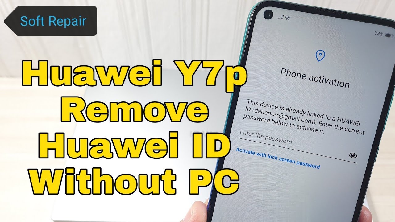 Without PC!!! Huawei Y7p ART-L29 (C432), Remove Huawei ID, Bypass FRP.