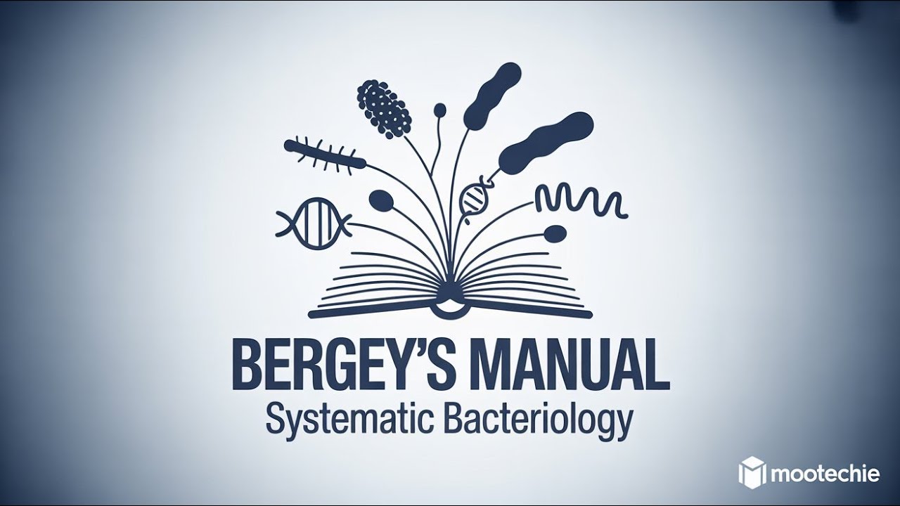 Bergey&rsquo;s Manual of Systematic Bacteriology | History, Structure & Applications | Mootechie