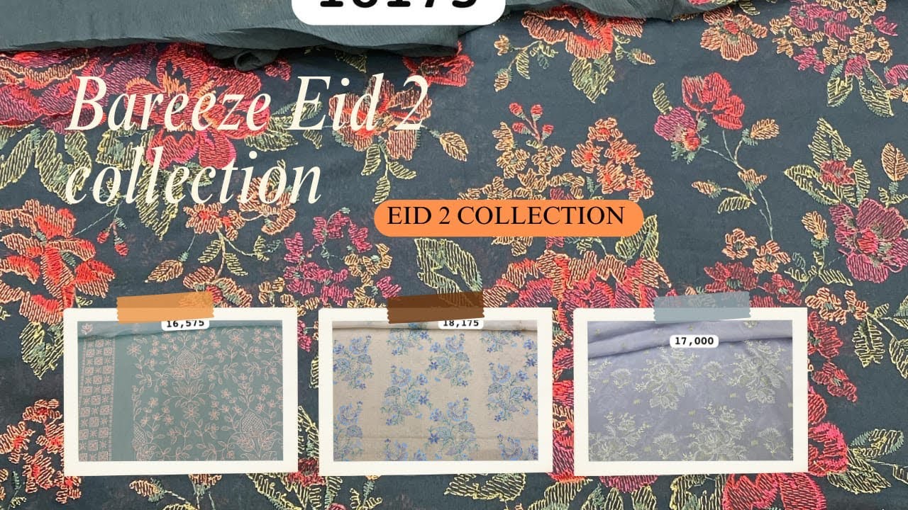Bareeze Eid-2 / Eid collection 🛍️ / summer 2025