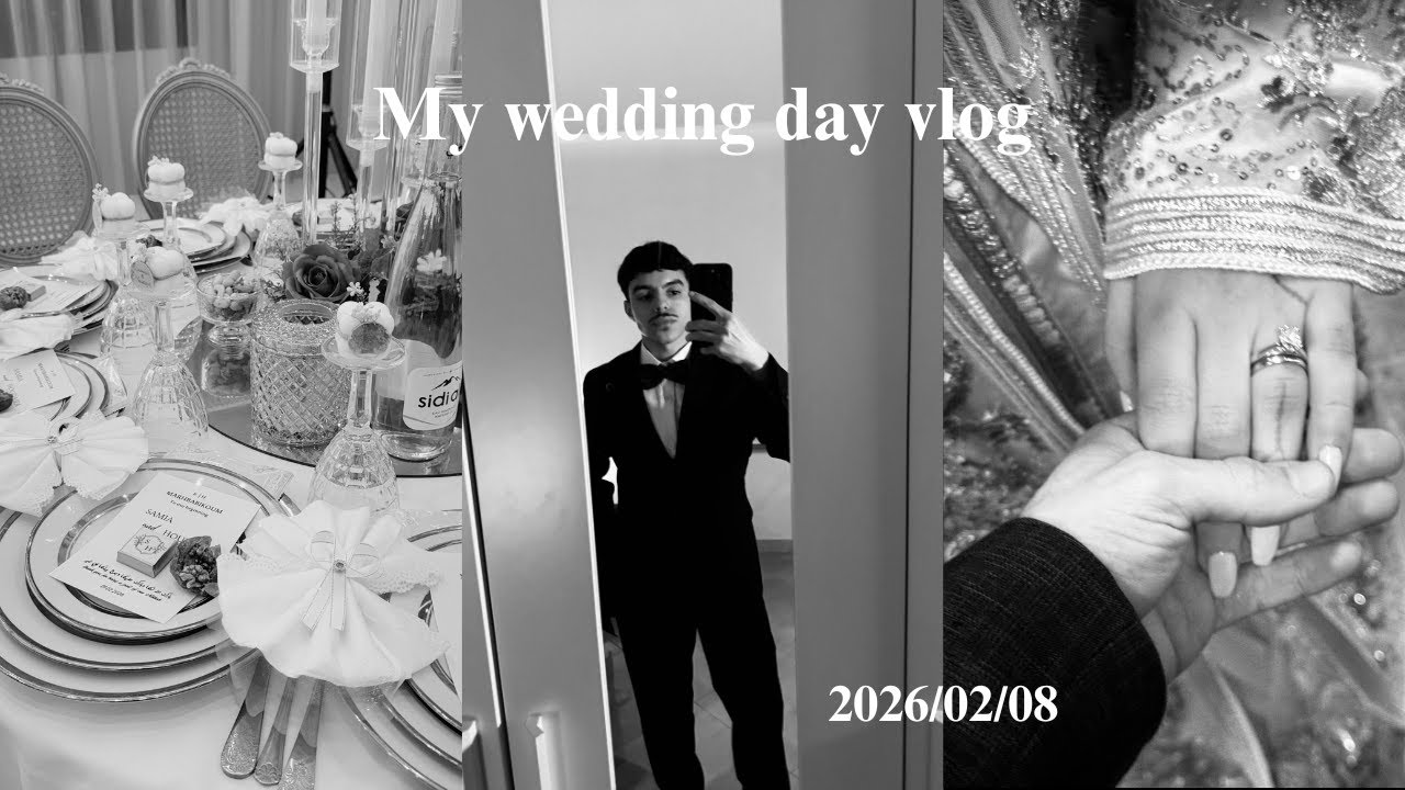 My wedding day Vlog !!