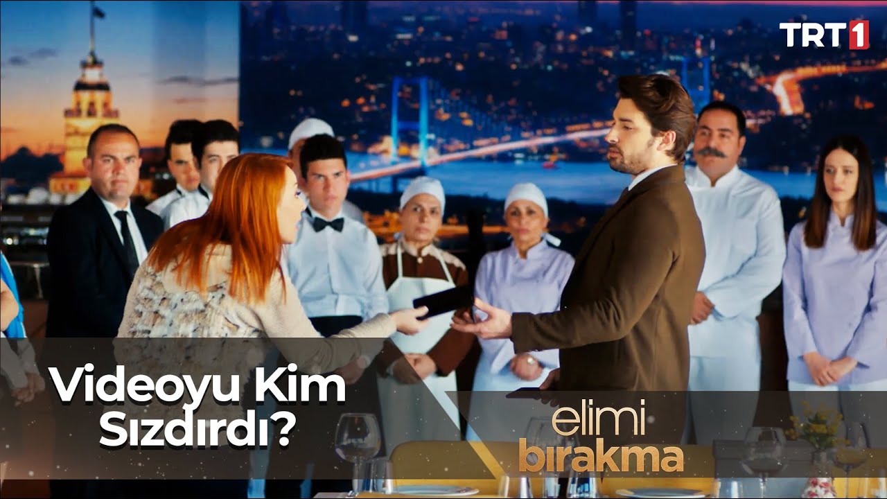 Cenk, videoyu sızdıranı bulmak için çalışanların telefonlarını topluyor.  - Elimi Bırakma 35. Bölüm