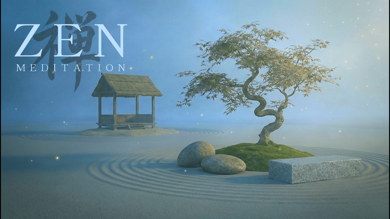 Zen Garden Meditation Music: 432Hz Alpha Waves Positive Energy | Deep Healing & Stress Relief