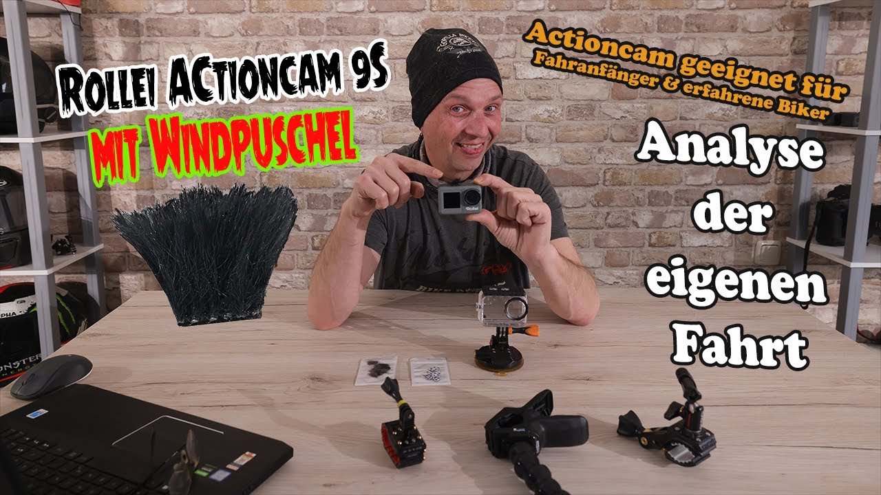 Actioncam Rollei 9S + Windpuschel = Hammer Ergebnis