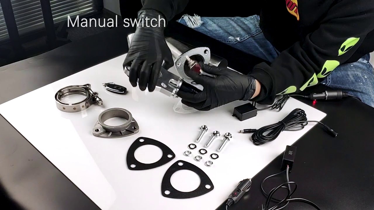 SPELAB Remote Electric Exhaust Cutout Kit