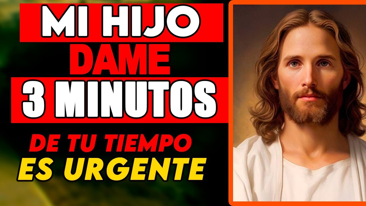 DIOS TE DICE: QUIERO HABLARTE URGENTE 🙏Abre Antes de que sea Demasiado Tarde! #mensajededios