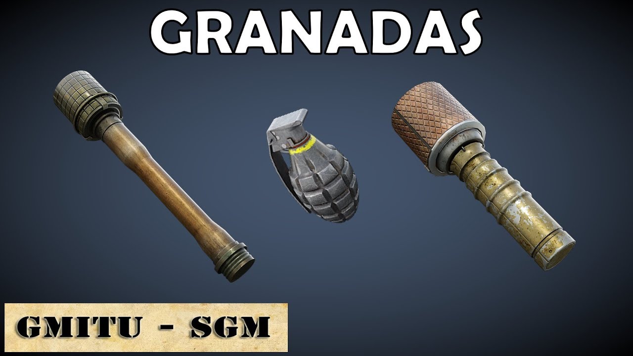 Granadas: Stielhandgranate M24 - Mk2 - RGD-33