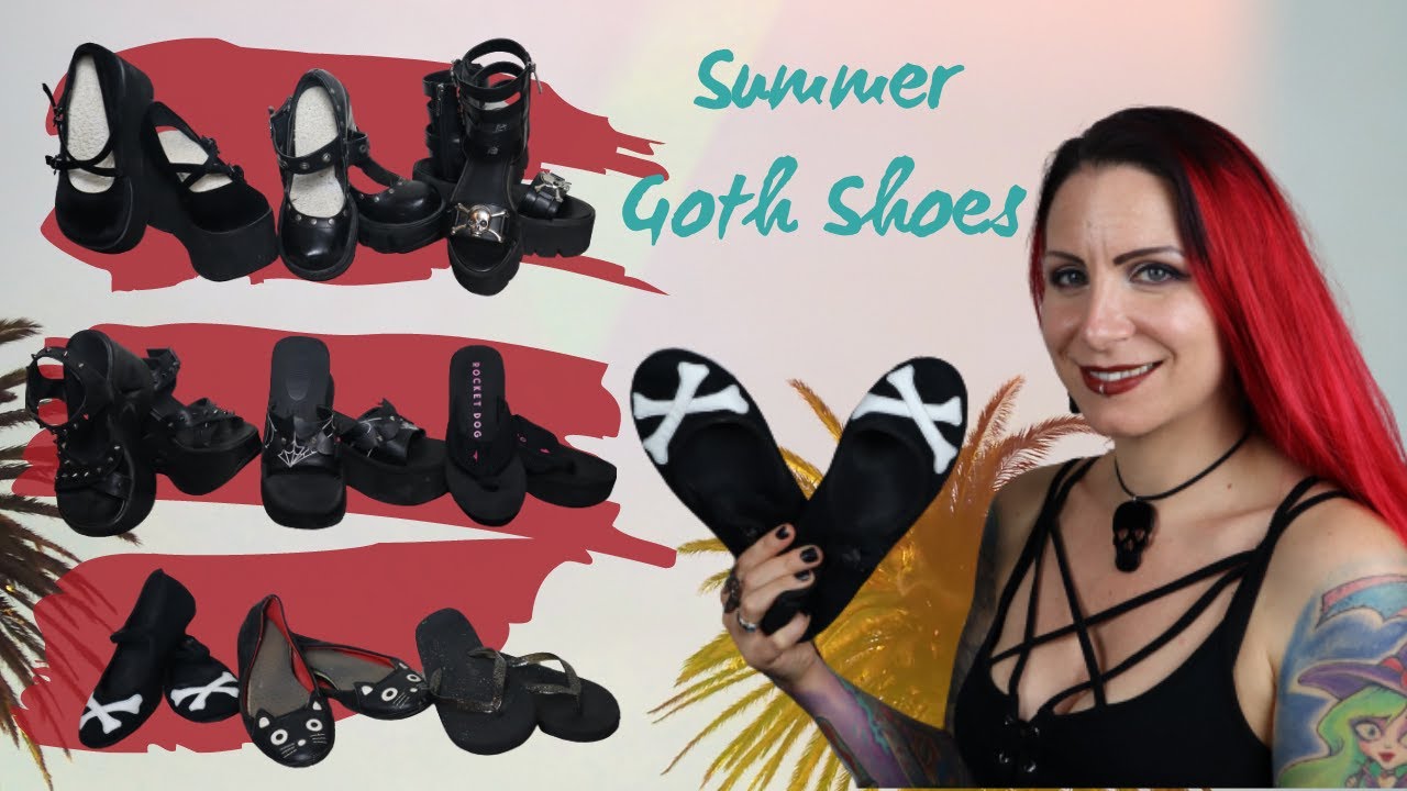 SUMMER GOTH SHOES | Killstar | Demonia | Iron Fist | TUK | Rocket Dog