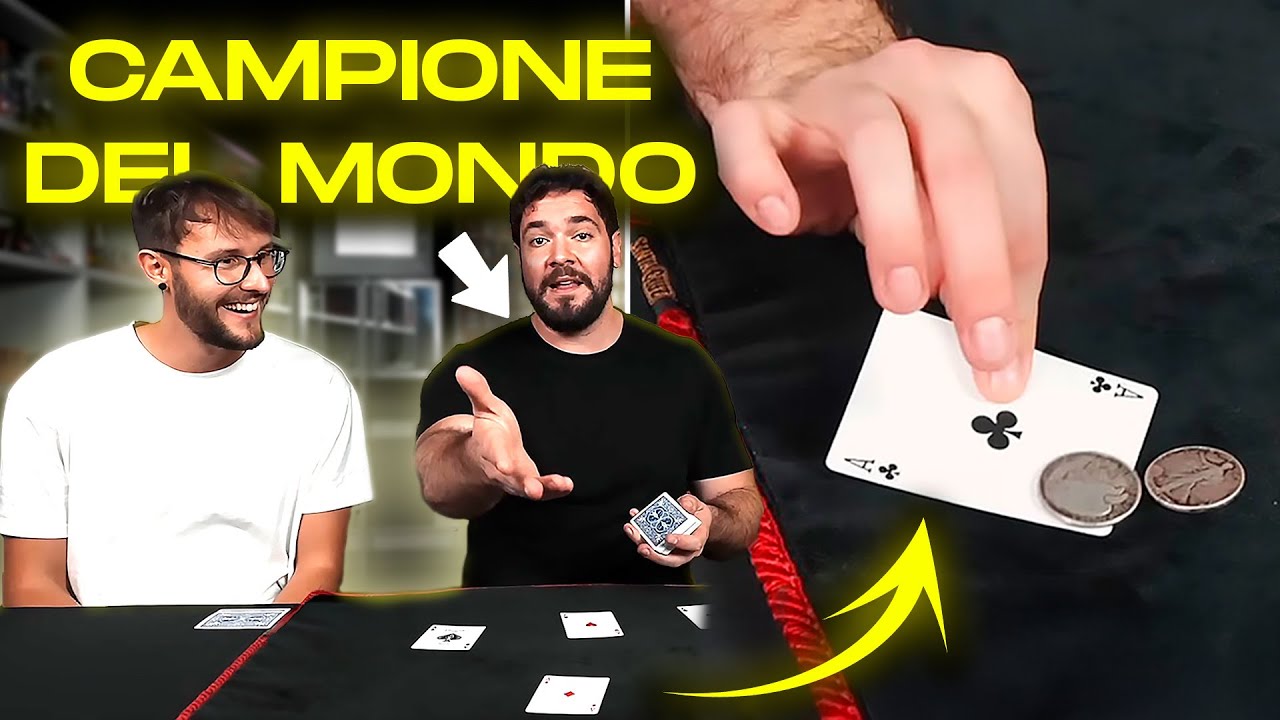 IL CAMPIONE DEL MONDO di MAGIA MI INGANNA PESANTEMENTE!(con Luis Olmedo)