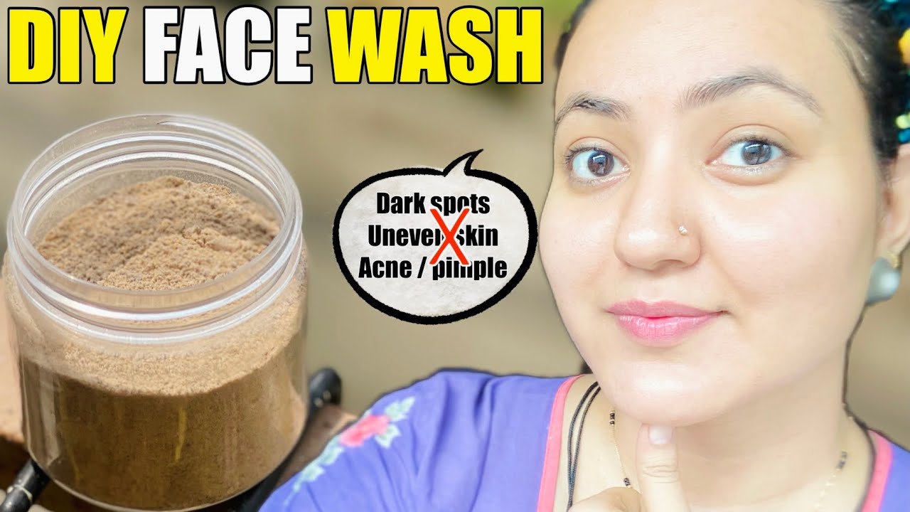 DIY Face Wash 💕To Remove Dark Spots, Acne, Pimples Marks Naturally | Get Glowing Flawless Skin