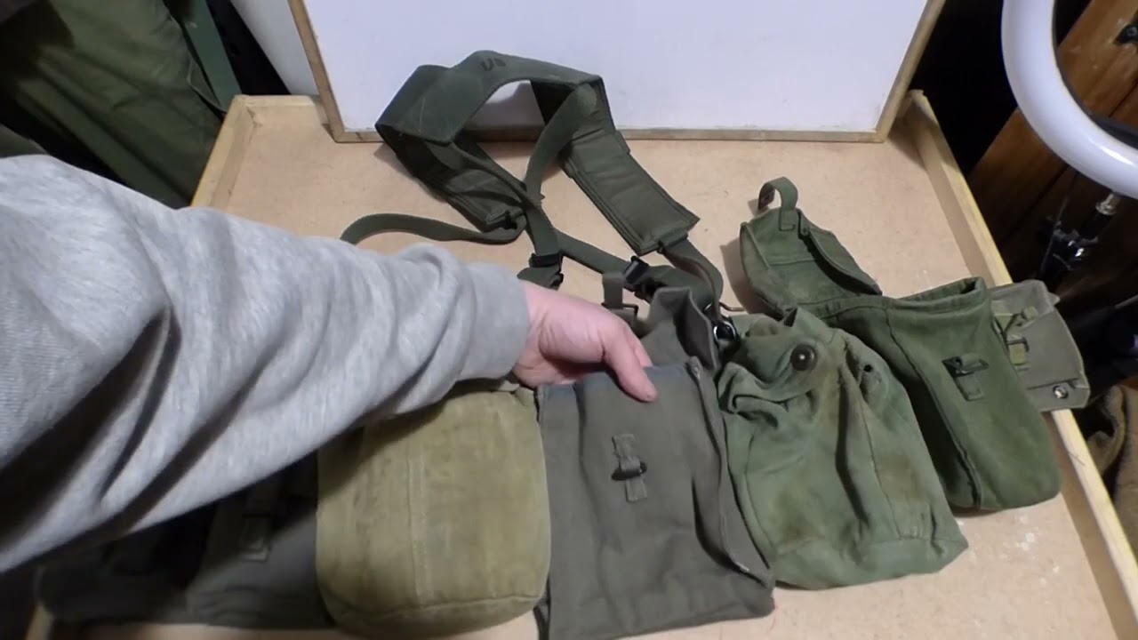 SAS Webbing From The Falklands War