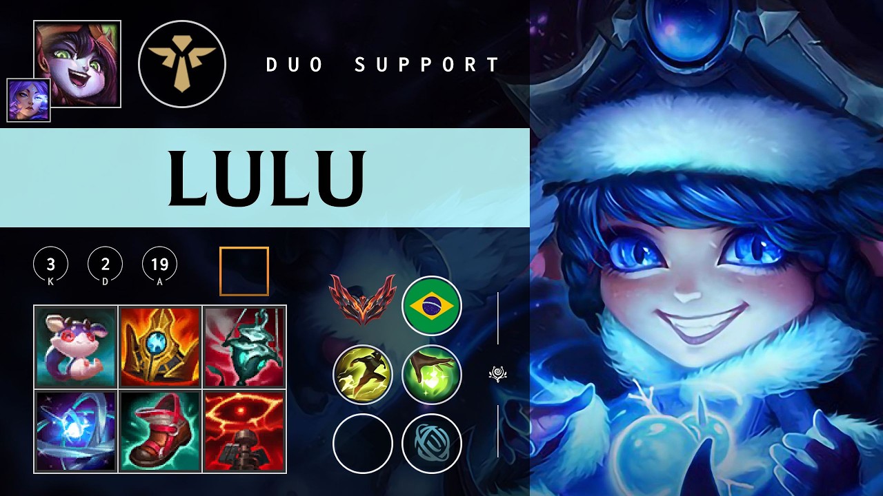 Lulu Support vs Senna - BR Grandmaster Patch 26.02