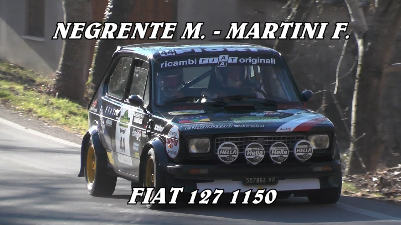 RALLY LESSINIA 2022 | NEGRENTE M. - MARTINI F. | FIAT 127 1150 | VIDEOCLIP BY BELLUNOVIDEO