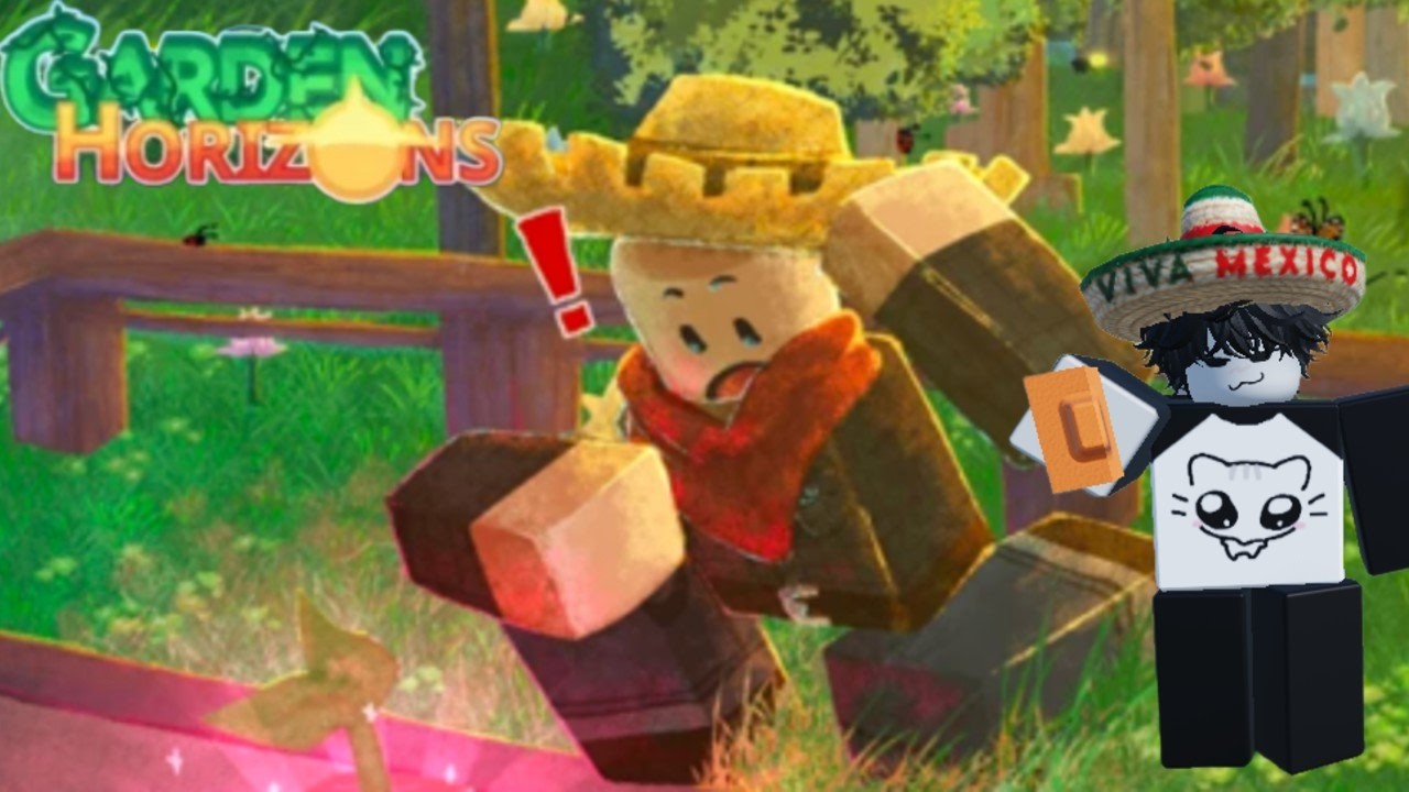 Играю в garden horizons в roblox впервые