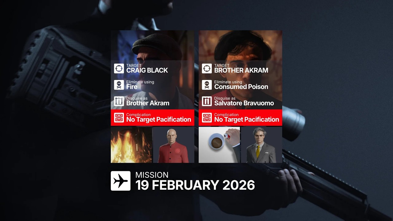 Hitman WOA: Daily Roulette 19/02/26 (4:10) SA