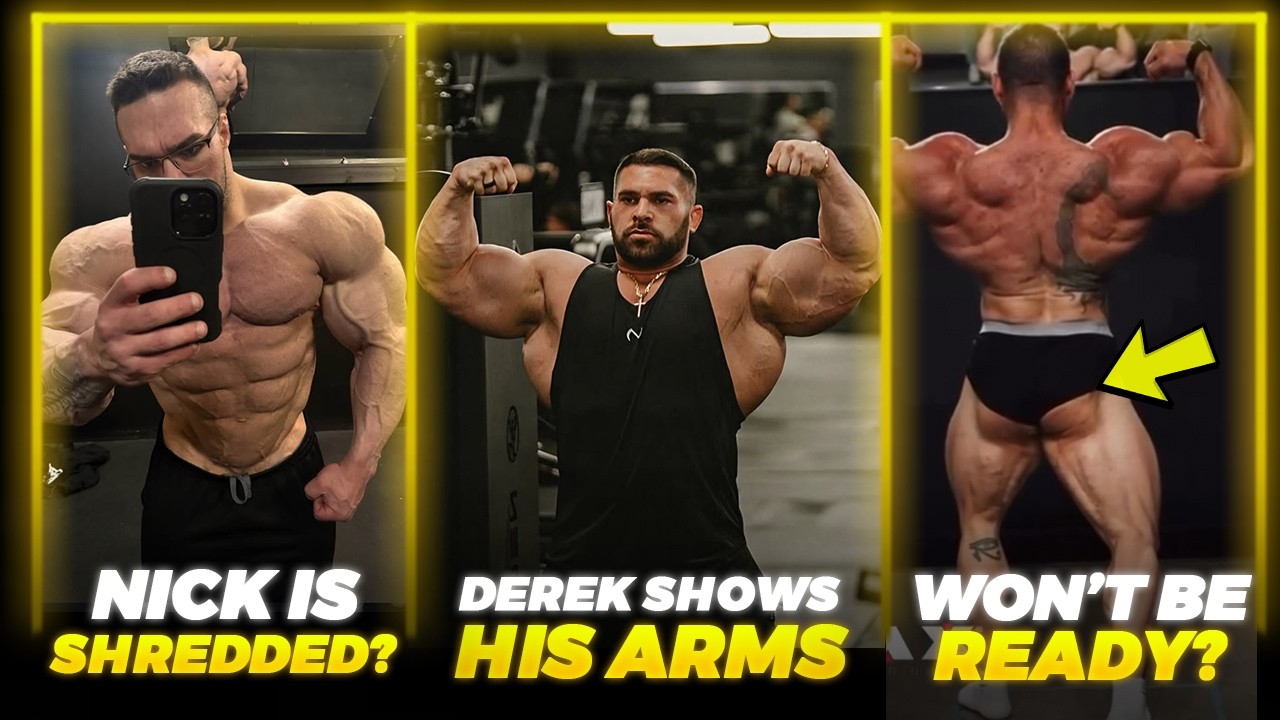 Is Nick Walker ON POINT? + Derek Lunsford SHOWS HIS ARMS + Rafael Won't Make It? + Iain Valliere AI?